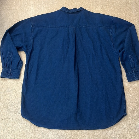 Vintage Disney Store Winnie the Pooh and Eeyore button up ribbed cotton XXL - Picture 8 of 10